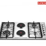 GOLDAIR 4 GAS 2 ELECTRIC HOB