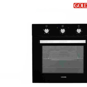 GOLDAIR UNDER COUNTER EYE LEVEL OVEN + TIMER BLACK