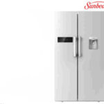 SUNBEAM 660 LITRE SIDE-BY-SIDE REFRIGERATOR S/S FINISH + WATER DISPENSER
