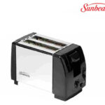 SUNBEAM DELUXE BLACK AND STAINLESS STEEL TOASTER