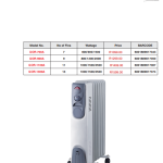 GOLDAIR OIL HEATER