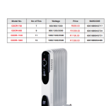 GOLDAIR SLIMLINE OIL HEATER