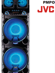 JVC PORTABLE SPEAKER SYSTEM