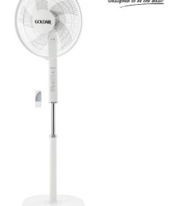 GOLDAIR 40cm PEDESTAL FAN WITH REMOTE
