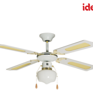 IDEAL 42” - 1 LIGHT - DECORATIVE CEILING FAN