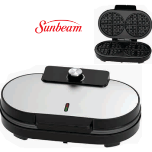 SUNBEAM DOUBLE WAFFLE MAKER