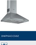 BOSCH SERIE 2 60CM WALL MOUNTED  EXTRACTOR, EXHAUST OR  RECIRCULATION  OPERATION