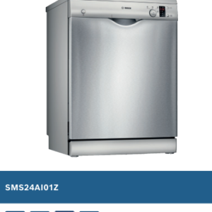 BOSCH SERIE 2 ACTIVEWATER DISHWASHER,   STAINLESS STEEL, LACQUERED