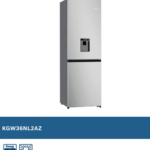 BOSCH SERIE 4 304 LITRE  BOTTOM FREEZER COMBINATION WITH INDOOR WATER  DISPENSER INOX LOOK