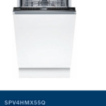 BOSCH SERIE 4 45CM INTEGRATED DISHWASHER 4 TEMPERATURES