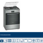 BOSCH SERIE 4 60CM FREESTANDING GAS / ELECTRIC COOKER STAINLESS STEEL