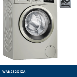 BOSCH SERIE 4 8KG WASHING MACHINE SILVER INOX