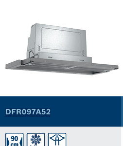 BOSCH SERIE 4  90CM VISOR EXTRACTOR EXHAUST OR  RECIRCULATION  OPERATION