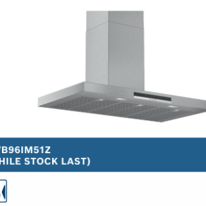 BOSCH SERIE 4 90CM WALL MOUNTED  EXTRACTOR EXHAUST OR  RECIRCULATION OPERATION