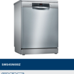 BOSCH SERIE 4 DISHWASHER STAINLESS STEEL, LACQUERED