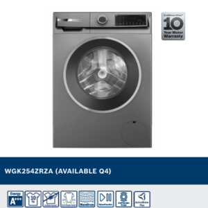 BOSCH SERIE 6 10KG WASHING MACHINE, HOME CONNECT CAST IRON GREY