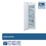 BOSCH SERIE 6 211 LITRE BUILT-IN FULL FREEZER