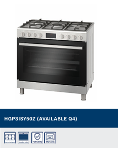 BOSCH SERIE 6 90CM FREESTANDING GAS / GAS COOKER