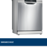 BOSCH SERIE 8 DISHWASHER SILVER INOX