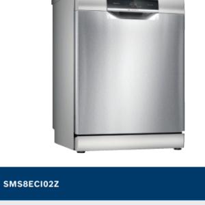 BOSCH SERIE 8 DISHWASHER SILVER INOX
