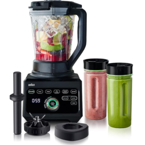BRAUN POWERBLEND 9 WITH SMOOTHIE 2GO BOTTLE