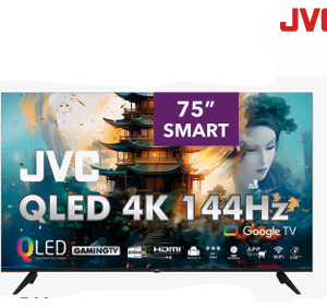 JVC 75” QLED SMART