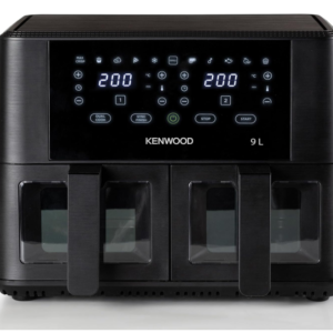 KENWOOD DUAL AIR FRYER- WITH WINDOW HFG95.000BK