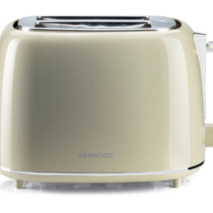 KENWOOD ETERNA BREAKFAST SET PLASTIC ELECTRIC 2 SLICE TOASTER GLOSSY BEIGE TCP31.000BG
