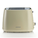 KENWOOD ETERNA BREAKFAST SET PLASTIC ELECTRIC 2 SLICE TOASTER MATT CHAMPAGNE TCM37.000CP