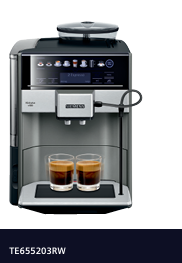 SIEMENS EQ.6 PLUS S500 FULLY AUTOMATIC COFFEE MACHINE, MORNING HAZE