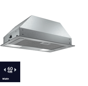SIEMENS iQ100 60CM CANOPY EXTRACTOR EXHUAST OR RECIRULATION OPERATION