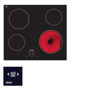 SIEMENS iQ100 60CM CERAMIC HOB ELECTRICAL