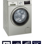SIEMENS iQ300 8KG SILVER INOX WASHING MACHINE