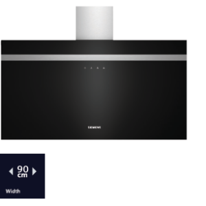 SIEMENS iQ300 90CM FLAT DESIGN WALL MOUNTED EXTRACTOR EXHUAST OR RECIRULATION OPERATION
