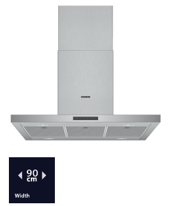 SIEMENS iQ300 90CM ISLAND EXTRACTOR EXHUAST OR RECIRULATION OPERATION