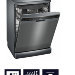 SIEMENS iQ500 60CM DISHWASHER BLACK INOX