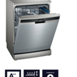 SIEMENS iQ500 60CM DISHWASHER STAINLESS STEEL LAQUERED