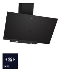 SIEMENS iQ500 90CM INCLINED DESIGN WALL MOUNTED EXTRACTOR EXHUAST OR RECIRULATION OPERATION