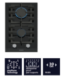 SIEMENS iQ700 30CM 2BURNER GAS HOB STEPFLAME TECHNOLOGY