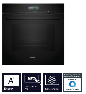 SIEMENS iQ700 FULL STEAM OVEN