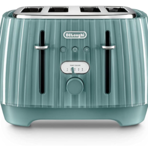 DELONGHI BALLERINA BREAKFAST SET 4 SLICE TOASTER LAGUNA GREEN CTD4003.GR