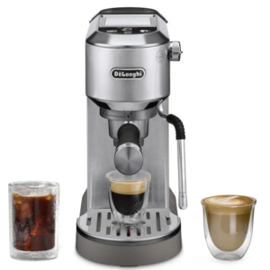 DELONGHI DEDICA DUO PUMP ESPRESSO COFFEE MACHINE EC890.M