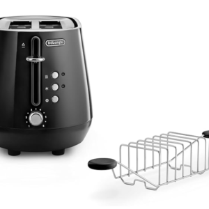 DELONGHI ECLETTICA 2 SLICE TOASTER BLACK CTY2103.BK