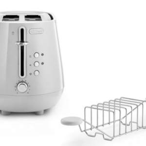DELONGHI ECLETTICA 2 SLICE TOASTER WHITE CTY2103.W