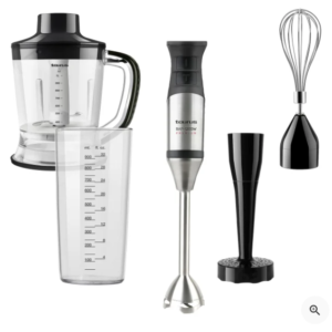 TAURUS BAPI 1200 PREMIUM COMPLET STICK BLENDER WITH ACCESSORIES STAINLESS STEEL BLACK 20 SPEED 916369