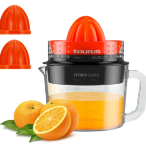 TAURUS CITRUS GLASS CITRUD JUICER GLASS ORANGE 1L 25W 924254