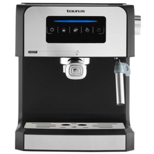 TAURUS DIGITALBREW MASTER COFFEE MAKER ESPRESSO STAINLESS STEEL BLACK 1.6L 20BAR 920120B