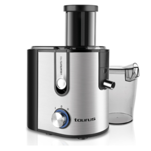 TAURUS LIQUAFRUITS PRO JUICE EXTRACTOR STAINLESS STEEL BRUSHED 800W 924721