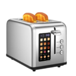 TAURUS MY TOAST DIGI 2 SLICE TOASTER STAINLESS STEEL 960652