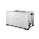 TAURUS MY TOAST DUPLO LEGEND 4 SLICE TOASTER STAINLESS STEEL BRUSHED 960641
